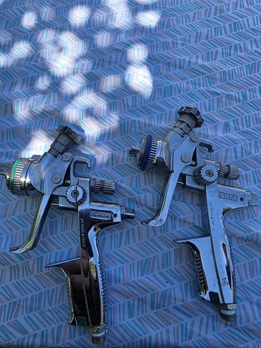 Sata paint guns used - paint,
