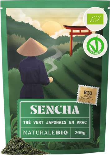 Thé vert japonais sencha bio - japonais,