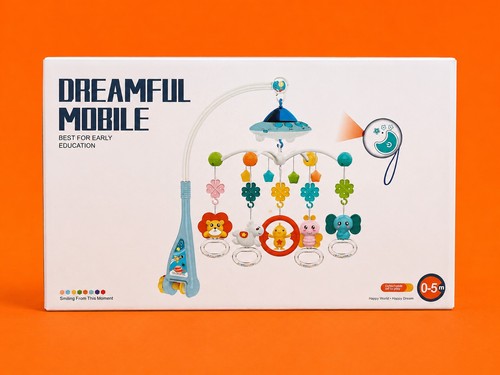Dreamful musical baby - musical, crib