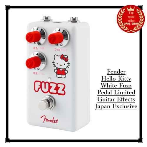 Fender hello kitty white fuzz - hello,