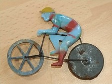 Figurine Ancienne Grand Cycliste en métal/plastique TARTEMPION Circa 1940 