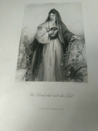 Gravure ancienne anglaise the - ancienne,