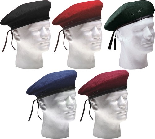 Military beret army eyelets - beret,