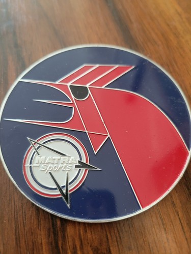 Matra sport plaque monogramme - matra,