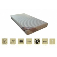 Matelas 19,5 cm Ferme - Spécial Sommier Electrique - Déhoussable Housse Lavable 