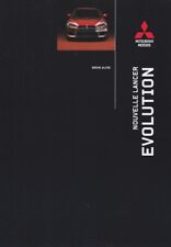 Catalogue Brochure Mitsubishi Lancer Evolution X 09/2008 France