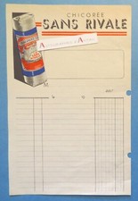 ● Facture vierge CHICOREE