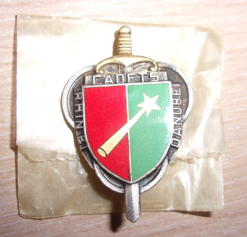 Insigne cadets rhin - insigne, "
