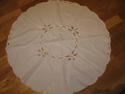 Nappe ancienne ronde - ancienne,