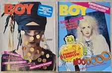 BOY GEORGE Collection x2 magazines 1984 BOY MUSIC Italy