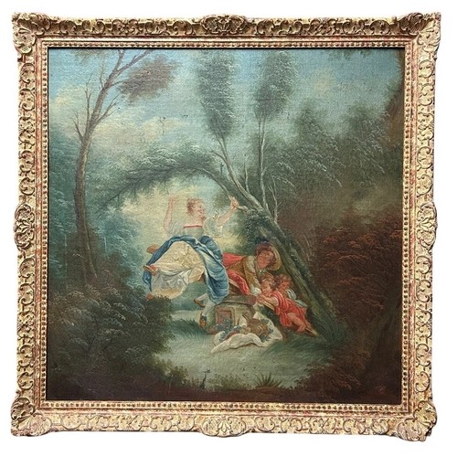 Original antique oil painting - antique,