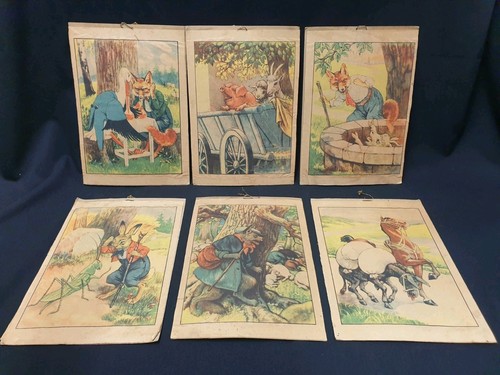 Lot anciennes illustrations - lot,