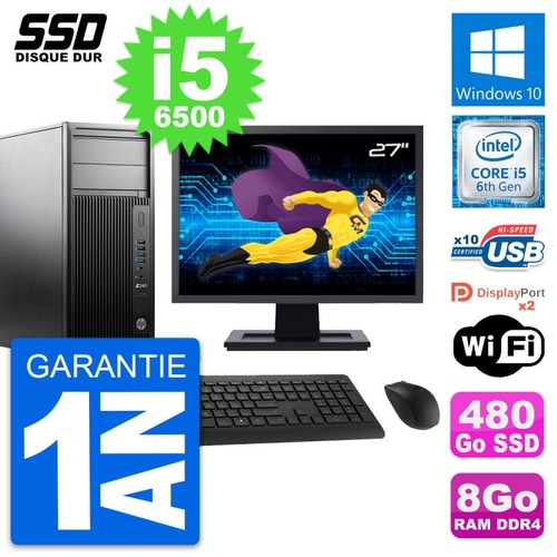Tour z240 ecran 27 - pc, hp