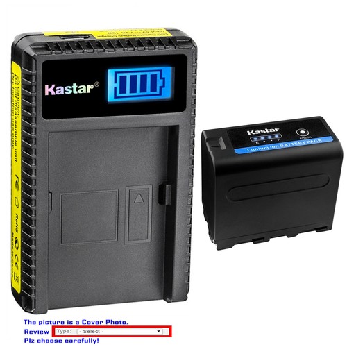 Kastar battery lcd - battery, charger