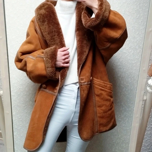 Manteau shearling coat - manteau,