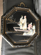 TABLEAU CHINOIS BOIS LAQUE