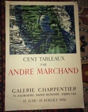 ANDRÉ MARCHAND. Belle Affiche