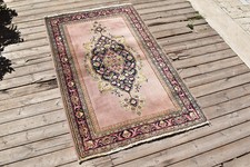 Tapis turc 2x4 vintage couleur