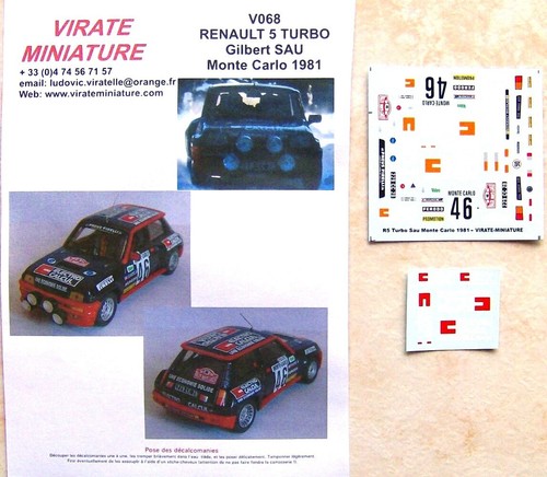 V068 renault turbo rallye - v068,
