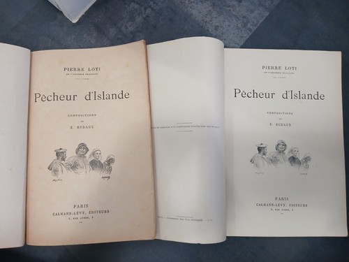 Livre ancien pêcheur - ancien,