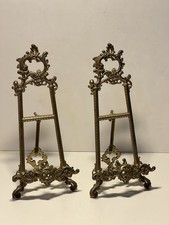 Paire De Chevalet En Laiton