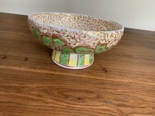 Coupe faïence décor - faïence, à