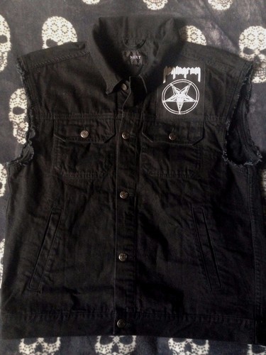 Gilet taille manteau pentagram - gilet,