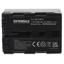 Batterie pour Sony HDR-SR1E HDR-UX1 HDR-SR1 HDR-HC1 HDR-HC1E 3200mAh 7,4V