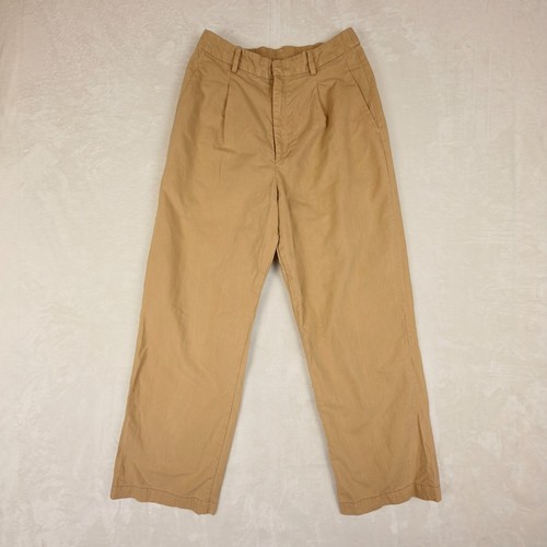 Pantalon uniqlo femme beige - pantalon,