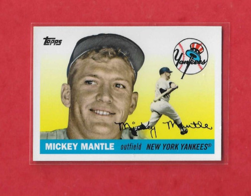 Baseball topps 2008 mickey - 2008,