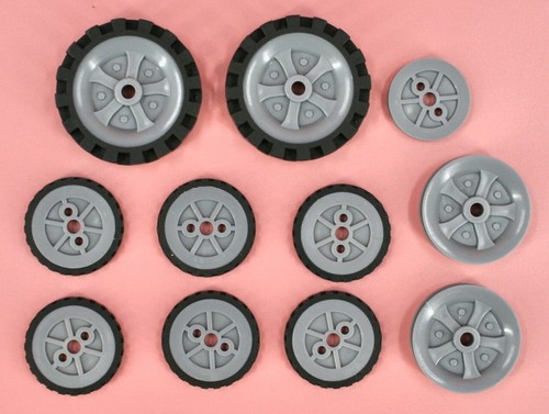 Piece lot knex wheels - lot, tires