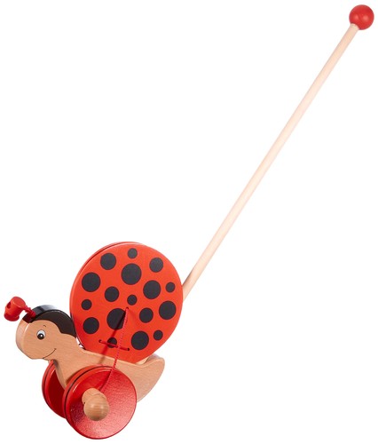 Goki jouet pousser ladybird - jouet,