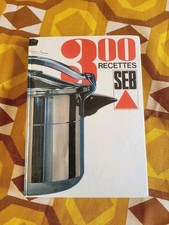 LIVRE de CUISINE VINTAGE - 300 RECETTES SEB COCOTTE AUTOCUISEUR 