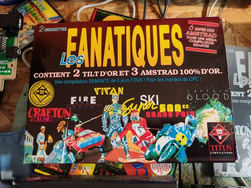 Amstrad disquette compilation - amstrad,