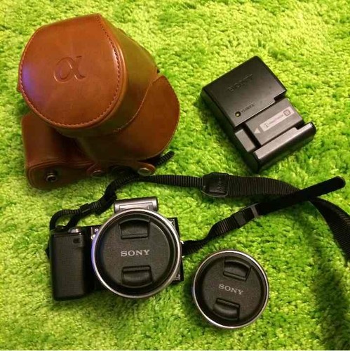 Sony nex 5nd double lens - lens, kit