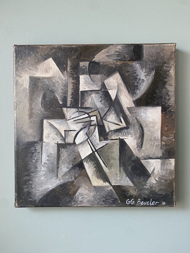 Huiles sur toile - cubisme,