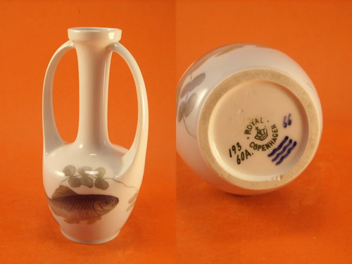 Royal copenhagen vase - royal,