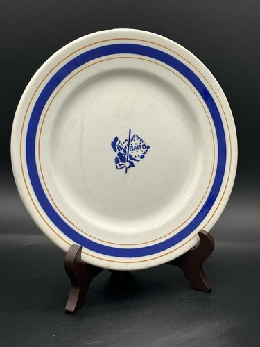 Assiette publicitaire gien - assiette,