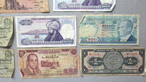 Billets banque anciens - de,