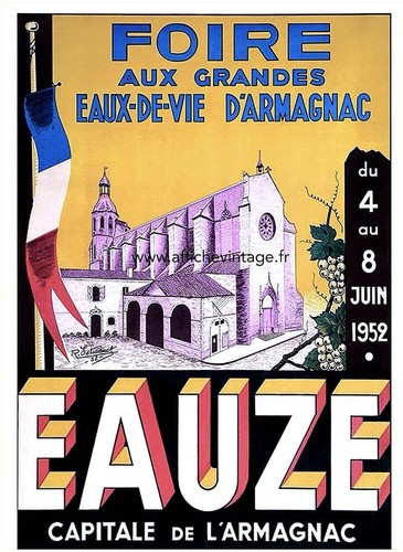 Affiche poster eauze - affiche,