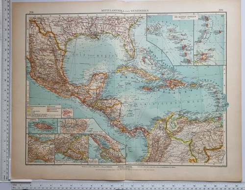 1922 ancien carte ouest - carte,