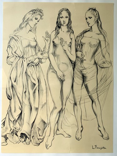 Léonard foujita - léonard, (1886-1968)-