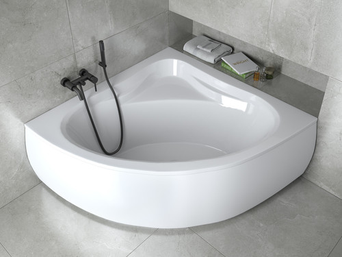 Baignoire angle acrylique - baignoire,