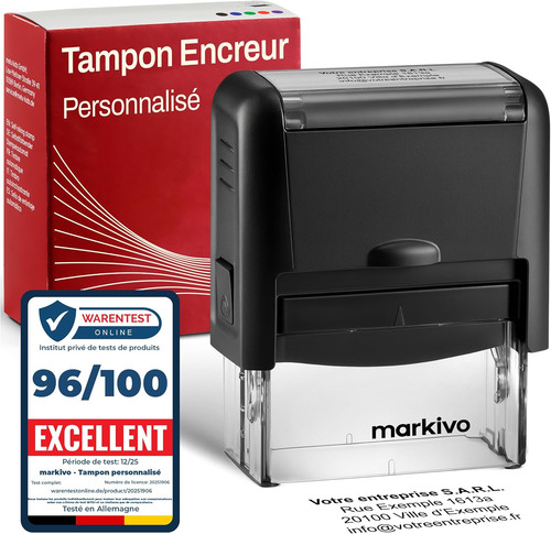 Tampon encreur personnalisable - encreur,