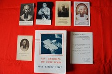 Curé d'Ars St J.M. VIANNEY portrait images pieuses livre 200 p. de Viret santino