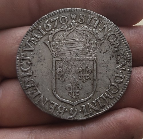 Louis xiv ecu au buste - xiv,