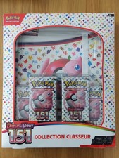carte Pokémon COFFRET COLLECTION CLASSEUR NEWTWO ECARLATE ET VIOLET 151 NEUF VF