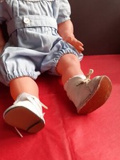 Pour baigneur ancien  , chaussures cuir.  Vt   à  CONVERT  45  /  Jean Michel ?