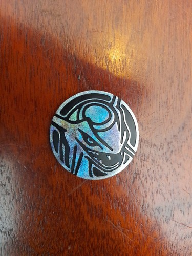 Jeton coin rayquaza - coin, brillant
