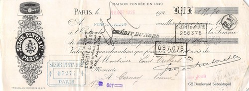 1925 suzor pinta - a, paris